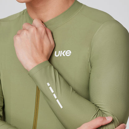 Men's LS Jersey SI-1 Free-Bamboo Shoot Green