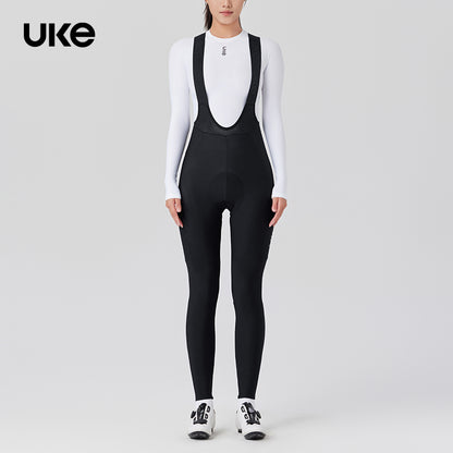 Women's Thermal Cargo Bib Tights CL-1 Qingye-Black