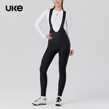 Women's Thermal Cargo Bib Tights CL-1 Qingye-Black