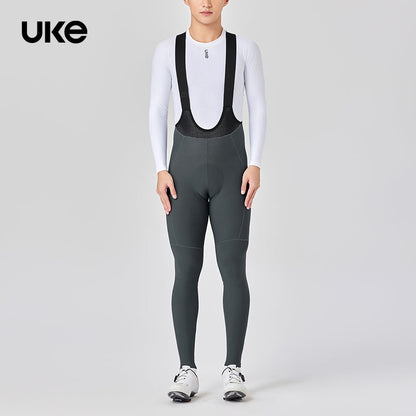 Men's Thermal Bib Tights PR-1 Far space-Goose Grey