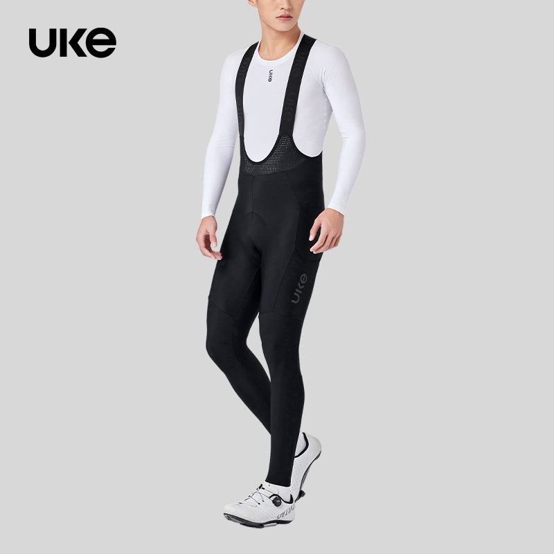 Men's Thermal Cargo Bib Tights CL-1 Follow Suit-Black