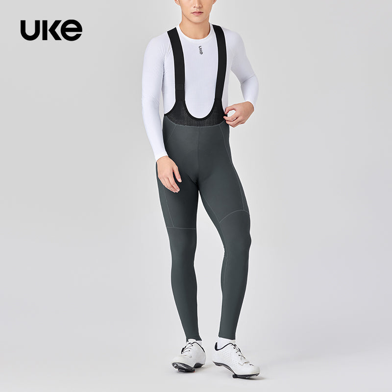 Men's Thermal Bib Tights PR-1 Far space-Goose Grey