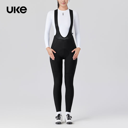 Women's Thermal Bib Tights PR-1 Shi Ne-Black