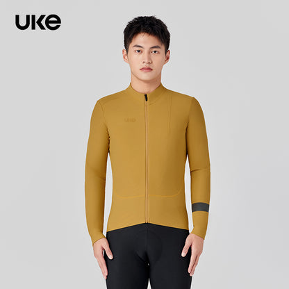 Men's Thermal Cycling Jersey CL-1 Shadow Chaser-Glauco Yellow