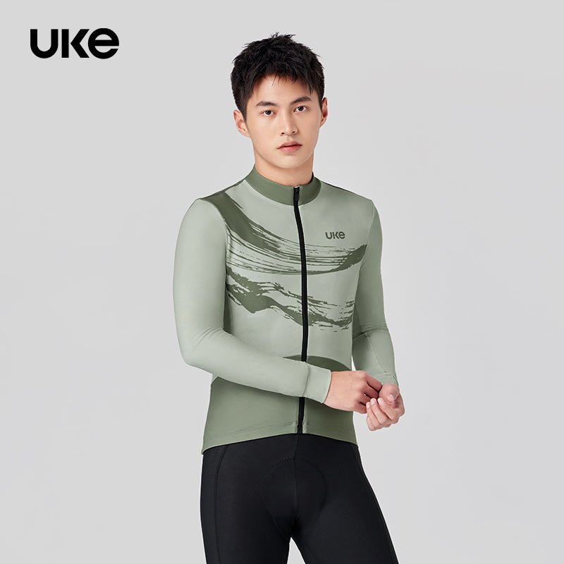 Men's Thermal LS Jersey  CL-1 Cavalry Realm-Jasmine Green
