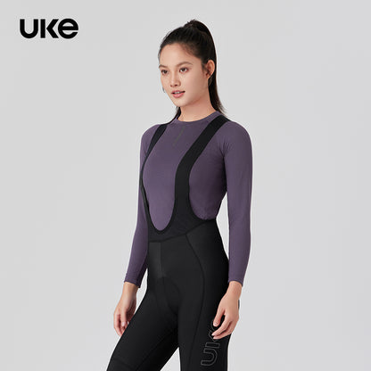 Capa base térmica de manga larga para mujer CL-1 Yougu-Morado