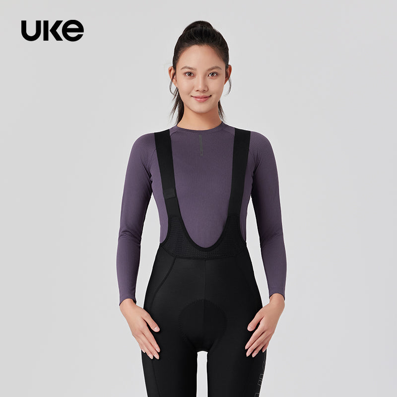 Capa base térmica de manga larga para mujer CL-1 Yougu-Morado