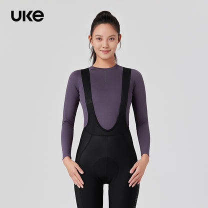 Capa base térmica de manga larga para mujer CL-1 Yougu-Morado