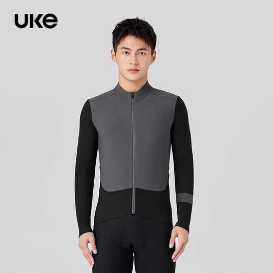Men's Thermal Cycling Jersey CL-1 Shadow Chaser-Goose Grey
