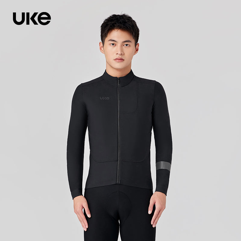 Men's Thermal Cycling Jersey CL-1 Shadow Chaser-Black