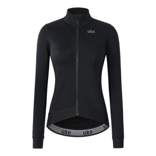 Women's Training Thermal Cycling Jacket Dreaming-Black