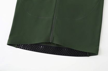 Men's Thermal Cycling Jersey CL-1 Shadow Chaser-Deep Moss Green