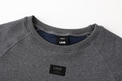 Men's Merino Wool L/S Base Layer SI-1 Shanyue-Dark Hemp Gray