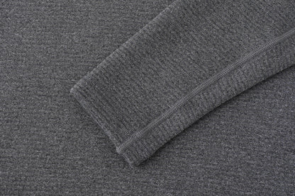 Men's Merino Wool L/S Base Layer SI-1 Shanyue-Dark Hemp Gray