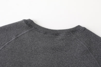 Men's Merino Wool L/S Base Layer SI-1 Shanyue-Dark Hemp Gray