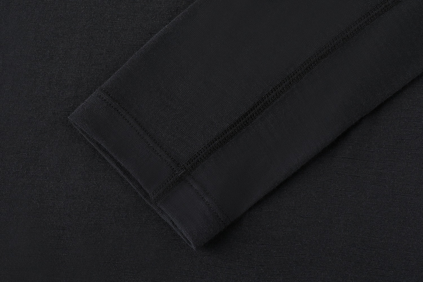 Men's Merino Wool L/S Base Layer PR-1 Xingchuan-Black