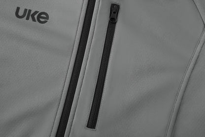 Men's Windproof Thermal Cycling Jacket CL-1 Speed Shadow-Grey Black