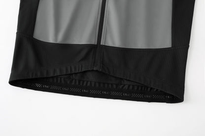 Men's Windproof Thermal Cycling Jacket CL-1 Speed Shadow-Grey Black