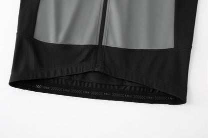 Men's Windproof Thermal Cycling Jacket CL-1 Speed Shadow-Grey Black