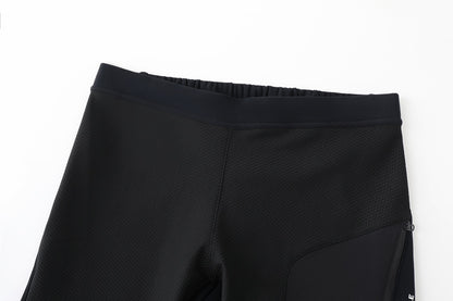 Men's Windproof Thermal Tights CL-1 Thunder Trace（No cushion）-Black
