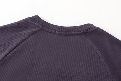 Capa base térmica de manga larga para mujer CL-1 Yougu-Morado