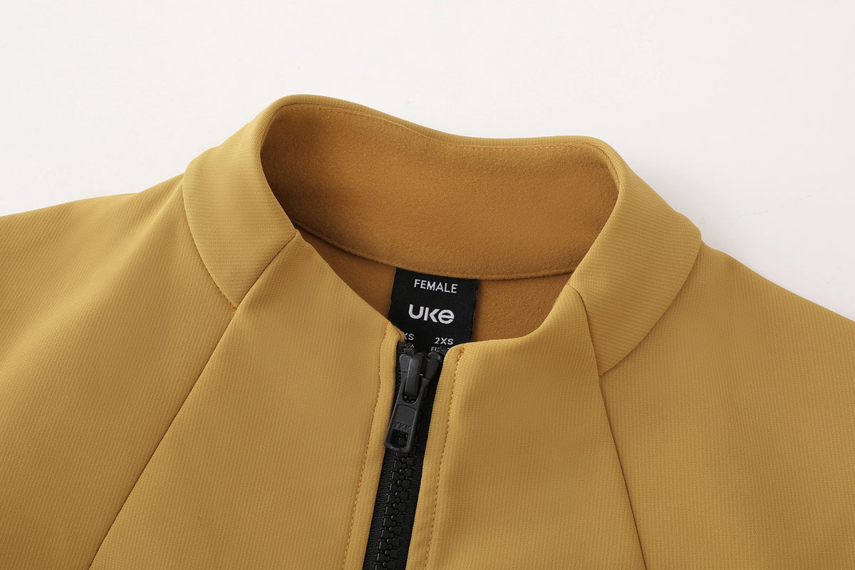 Women's Thermal Cycling Jacket PR-1 Fuguang-Glauco Yellow