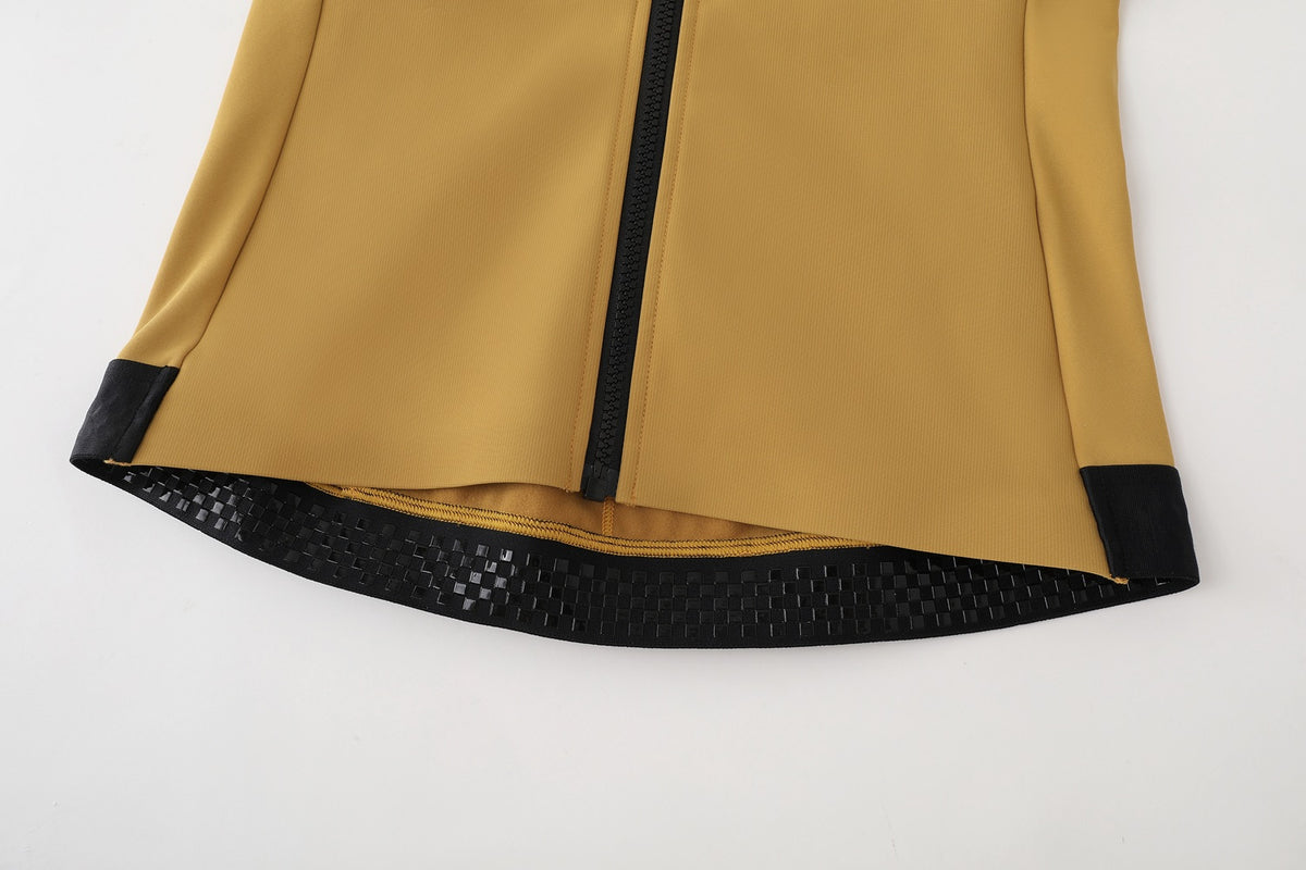 Women's Thermal Cycling Jacket PR-1 Fuguang-Glauco Yellow
