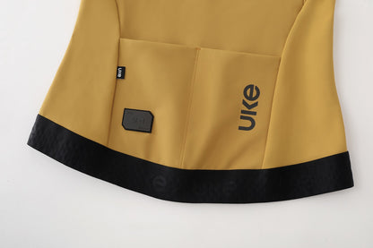 Women's Thermal Cycling Jacket PR-1 Fuguang-Glauco Yellow