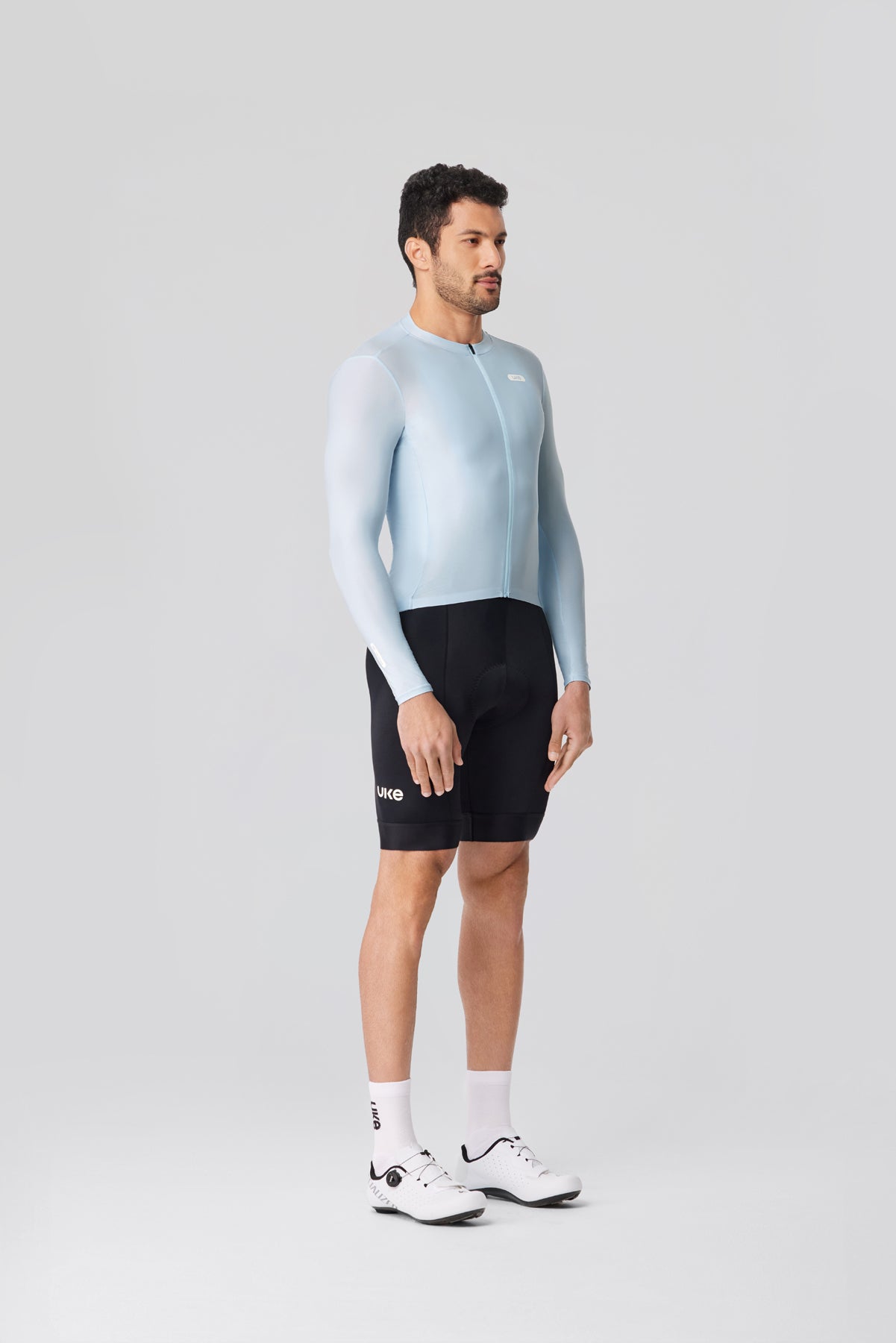 Men's LS Jersey SI-1 ManChuan -Clear light blue