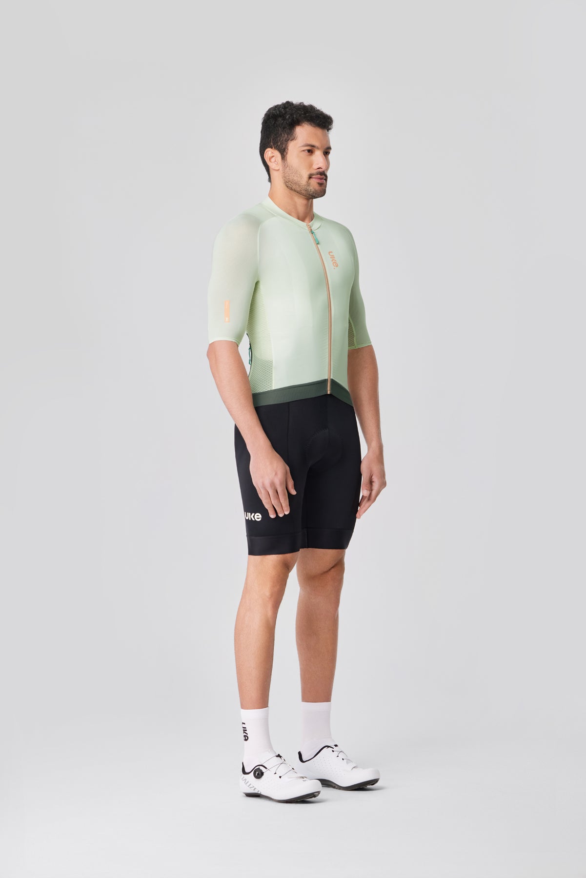 Camiseta de hombre Shenxi-Verde brote