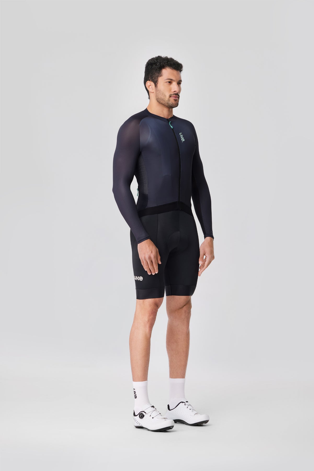 Men's LS Jersey SI-1 Qingzhang-Black