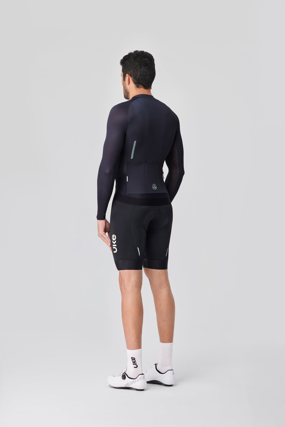 Men's LS Jersey SI-1 Qingzhang-Black
