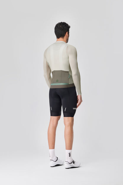 Men's LS Jersey SI-1 Qingzhang-Beige