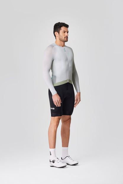 Men's LS Jersey SI-1 Qingzhang-Silver blue