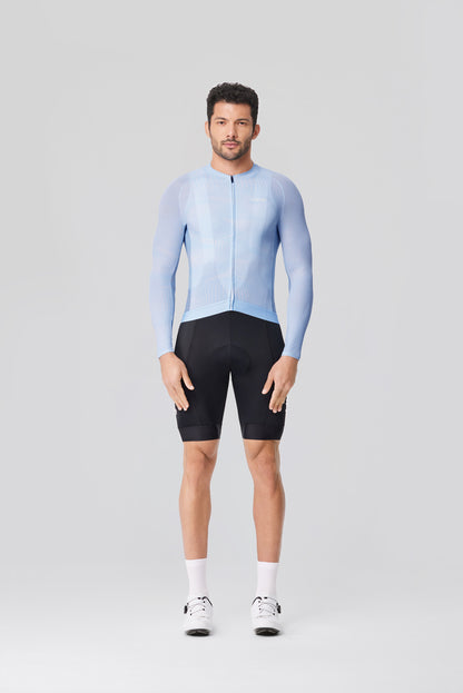 Men's LS Jersey Wen Jing-Light blue