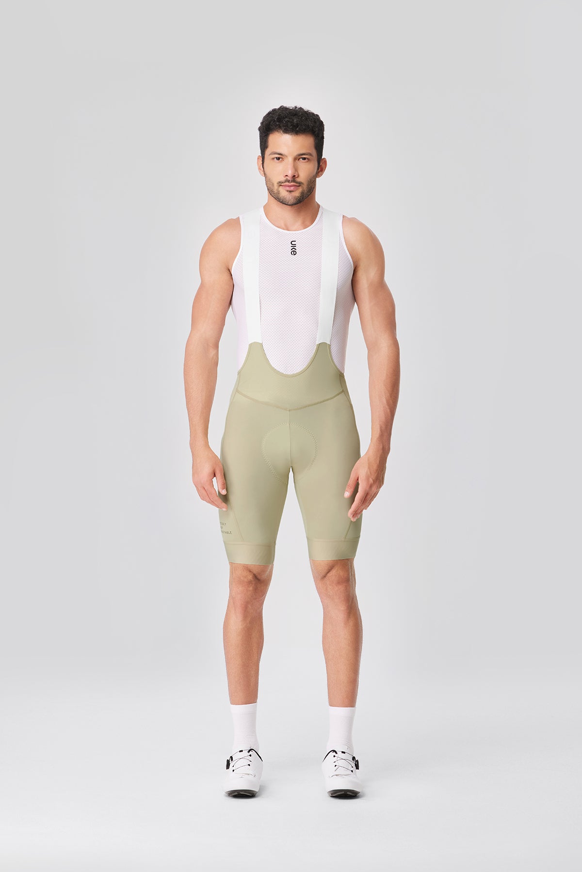 Men's EIT Bib Shorts PRO ChuanBai-Beige