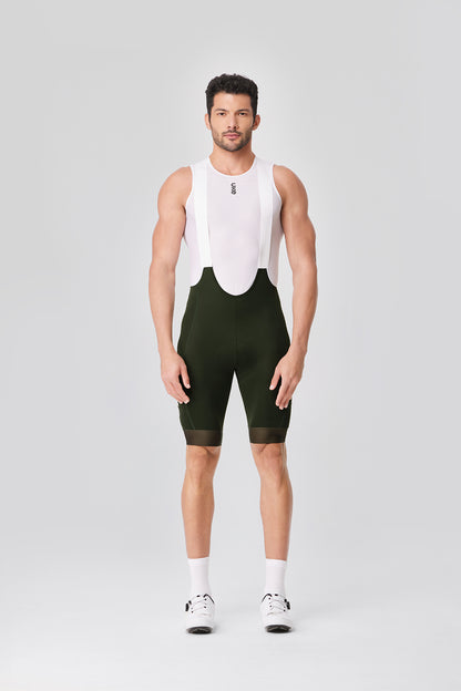 Men's Cargo Bib Shorts CL-1 Gaowu -Army green