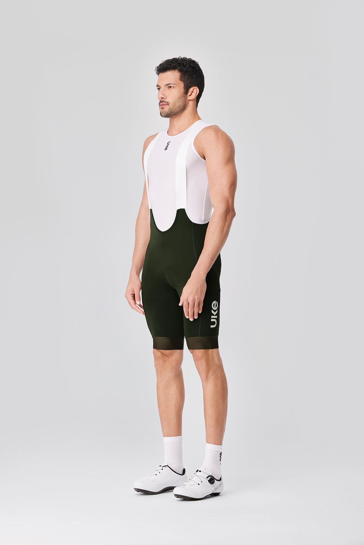 Men's Cargo Bib Shorts CL-1 Gaowu -Army green