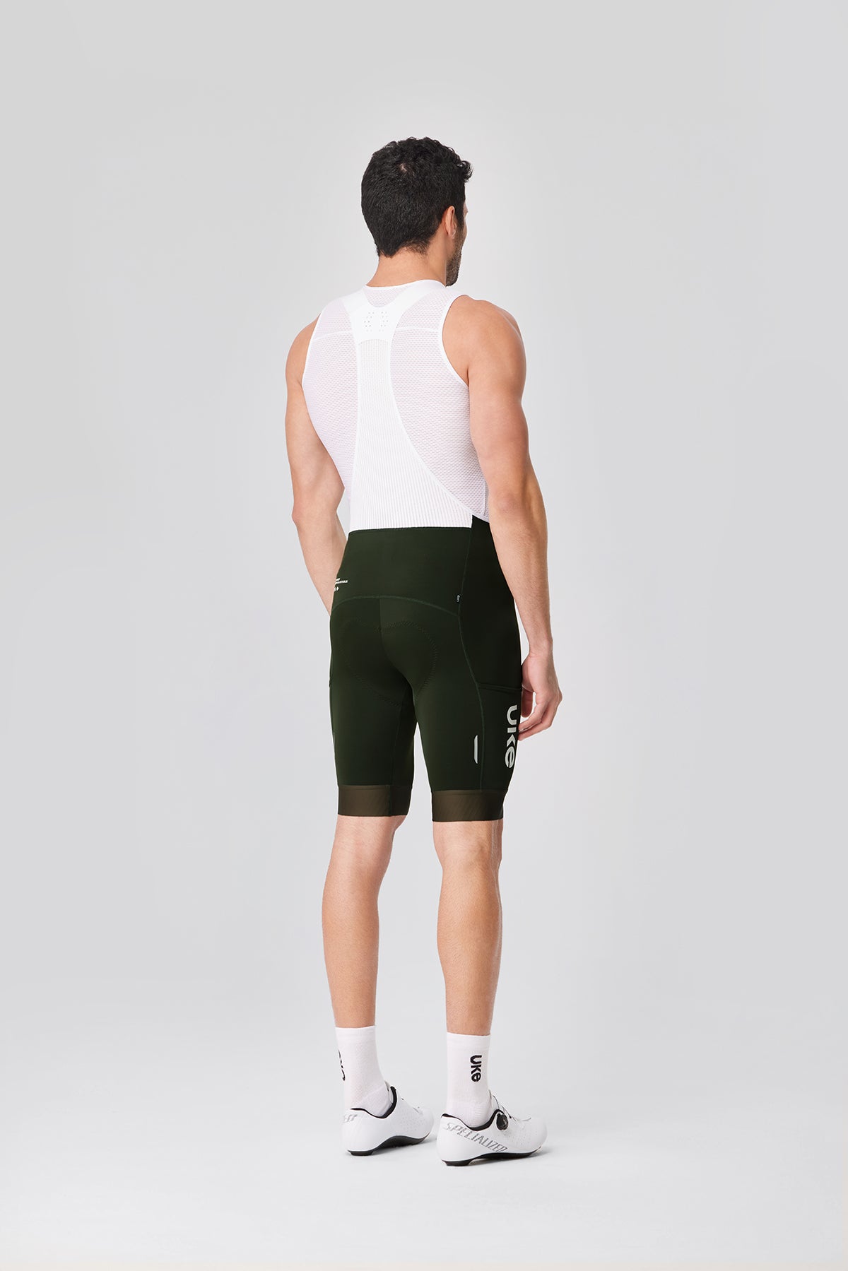 Men's Cargo Bib Shorts CL-1 Gaowu -Army green
