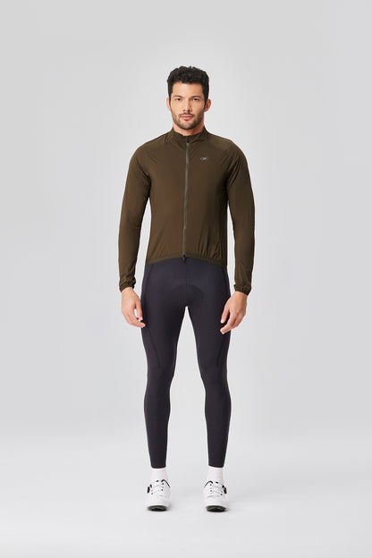 Chaqueta cortavientos para hombre CL-1 de iluminación completa - Verde oliva