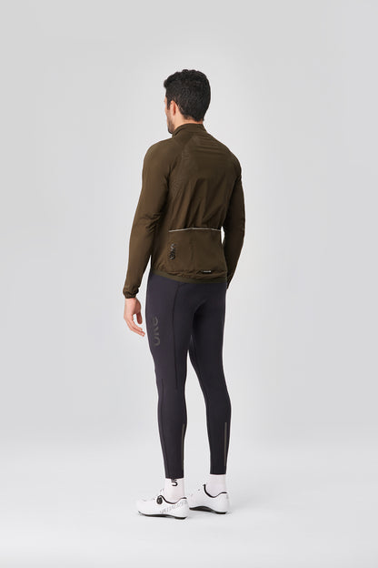 Chaqueta cortavientos para hombre CL-1 de iluminación completa - Verde oliva