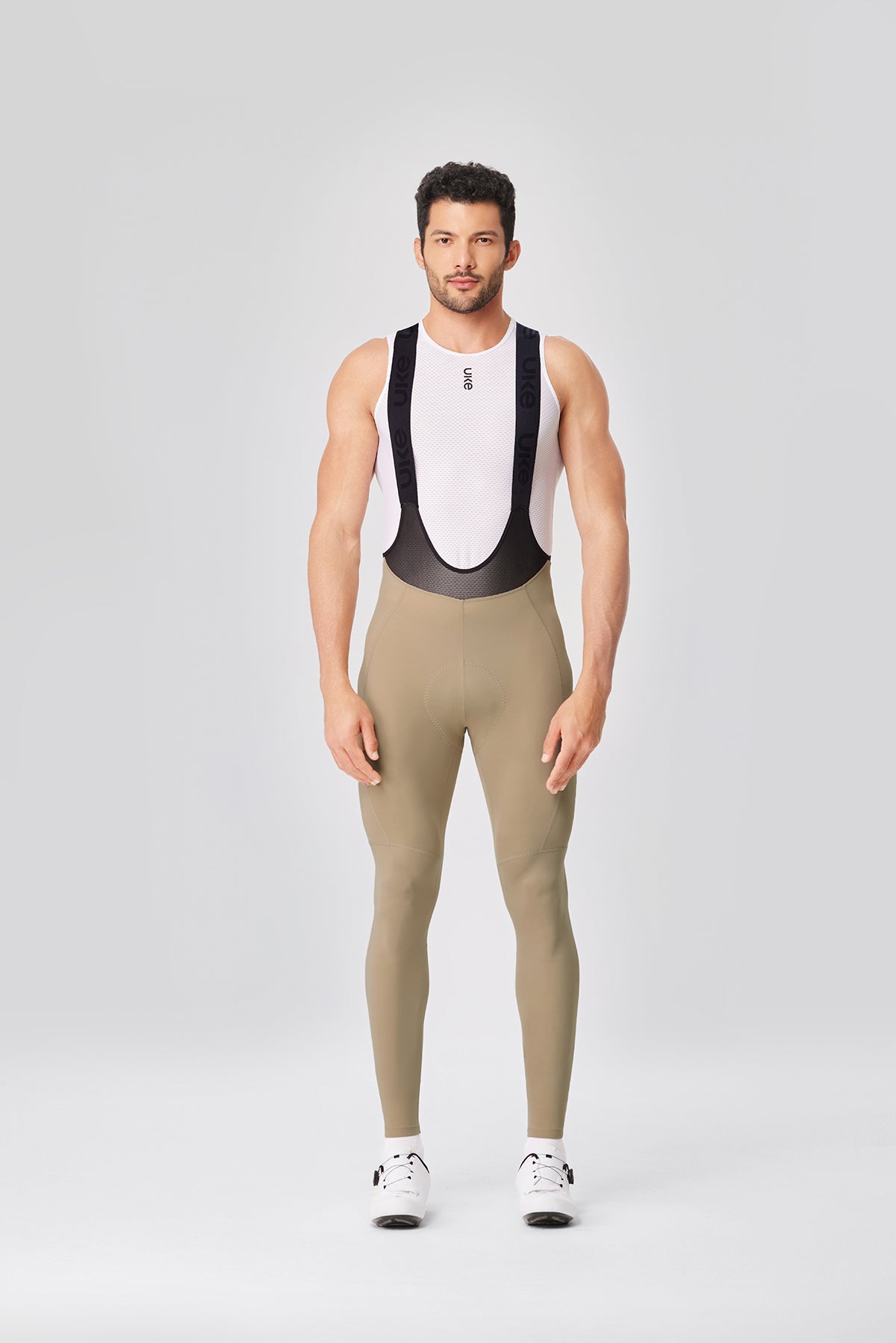 Men's Bib Tights CL-1 Jiang Lan-Grayish brown