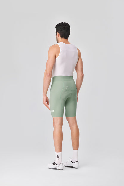 Men's Seamless Cycling Shorts SI-1 ChengYe -Sage green