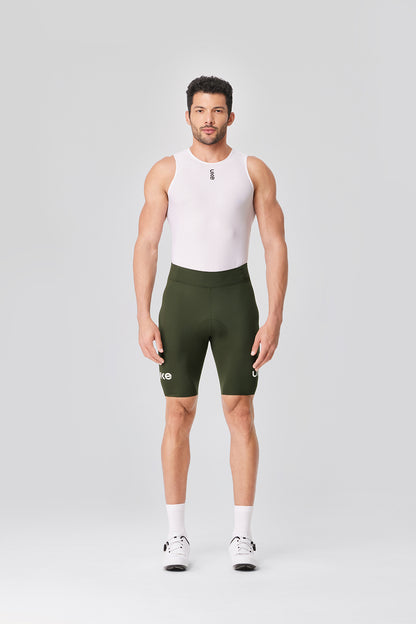 Men's Seamless Cycling Shorts SI-1 ChengYe -Olive Green