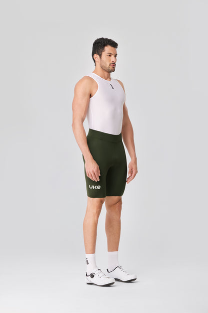 Men's Seamless Cycling Shorts SI-1 ChengYe -Olive Green