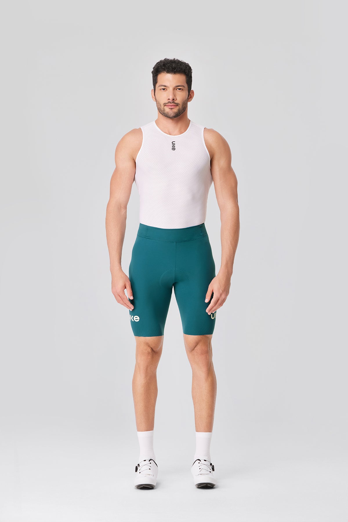 Men's Seamless Cycling Shorts SI-1 ChengYe -Lake Blue
