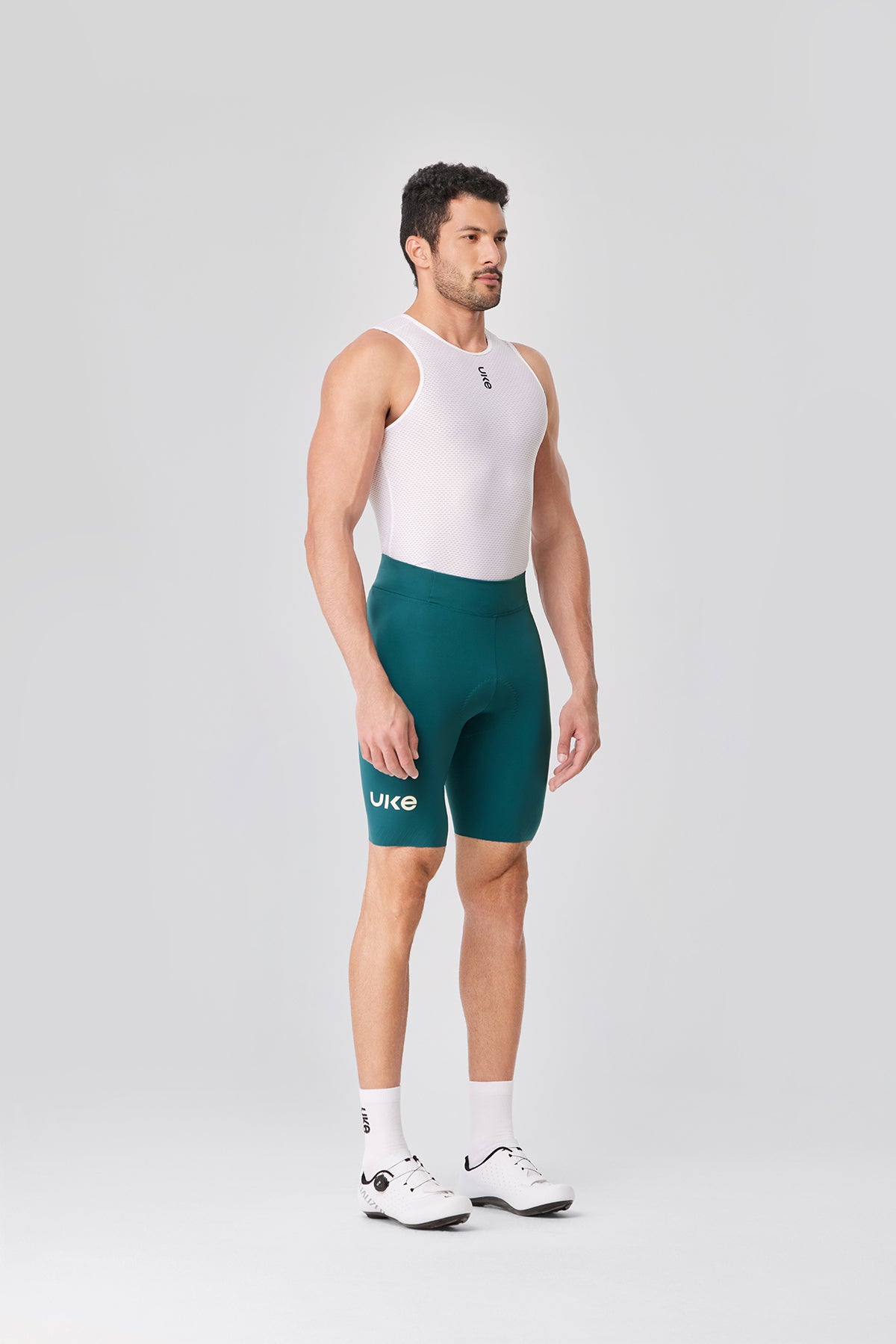 Men's Seamless Cycling Shorts SI-1 ChengYe -Lake Blue