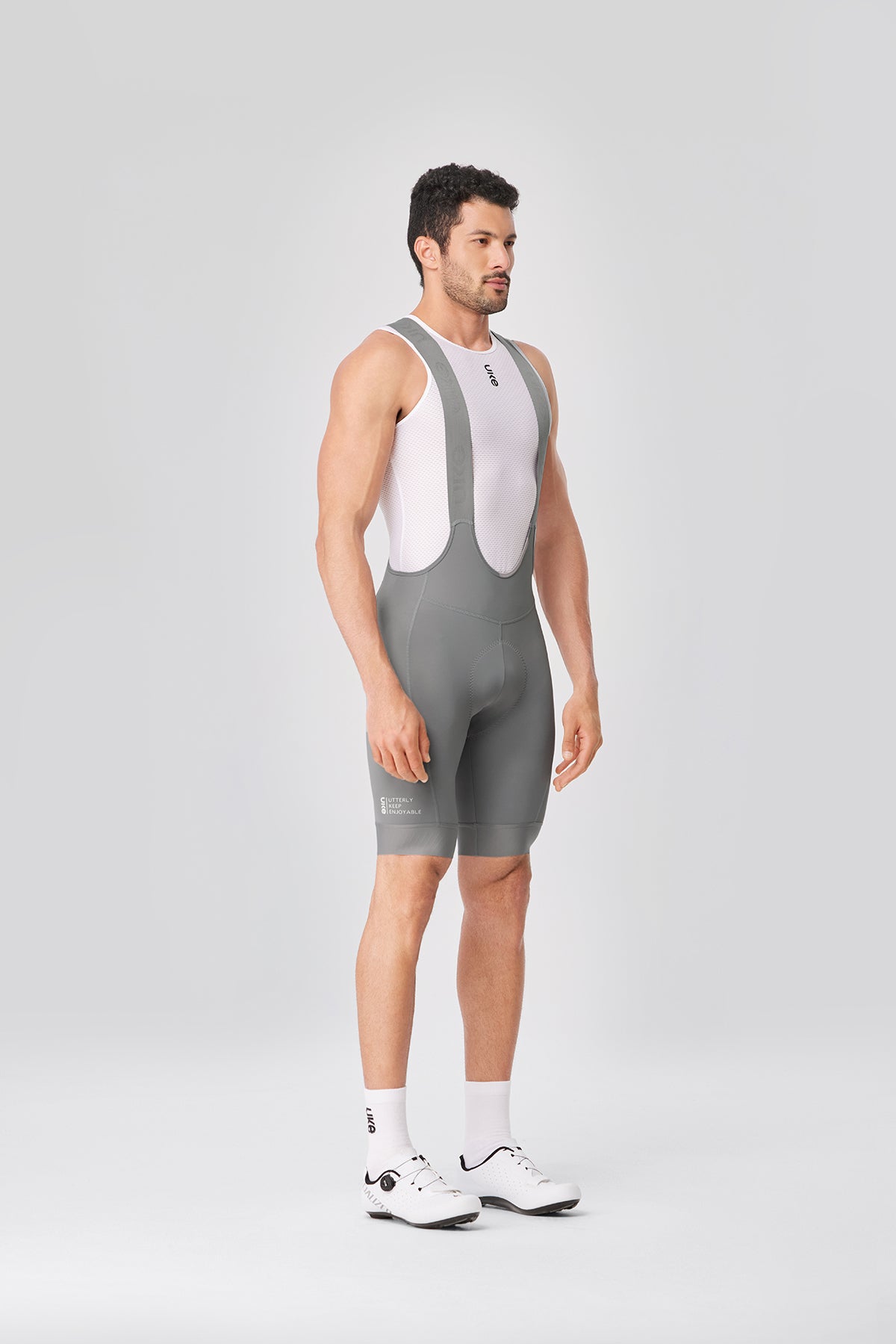 Men's EIT Bib Shorts PRO ChuanBai-Silver moon