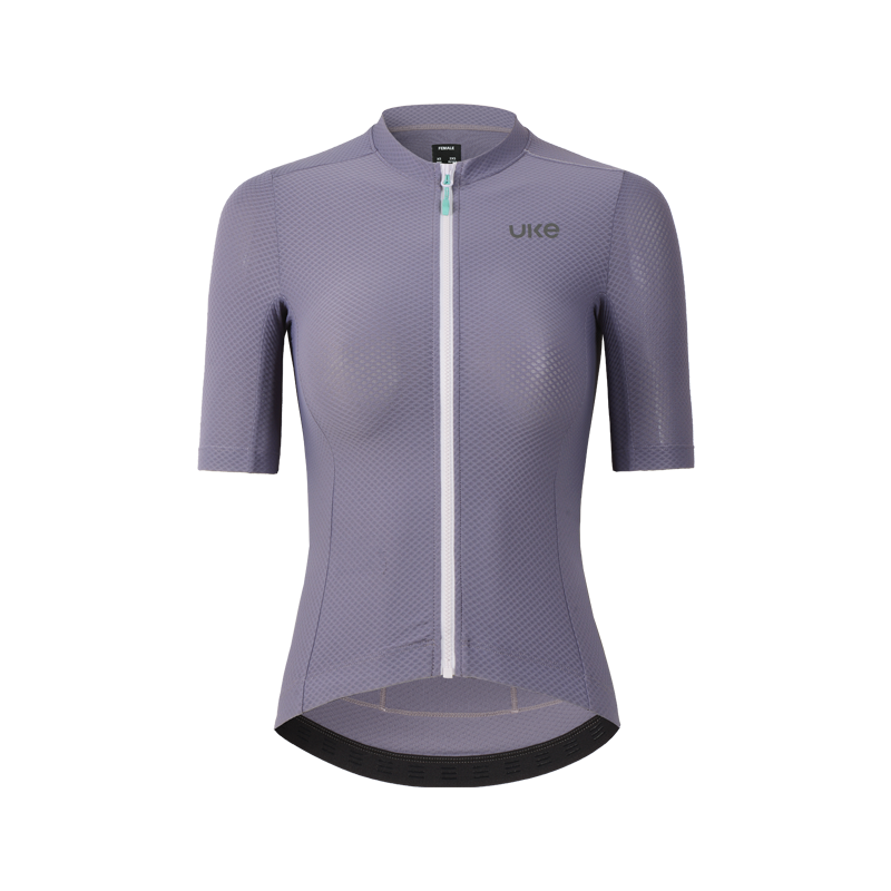 Maillot de ciclismo para mujer CL-1 Guiyu - Gris Uva