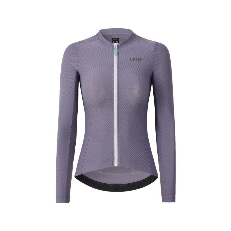 Women's LS Jersey CL-1 Xiangyun-Grey grape purple